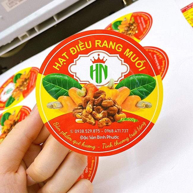 In tem nhãn trên giấy, tối ưu giá thành